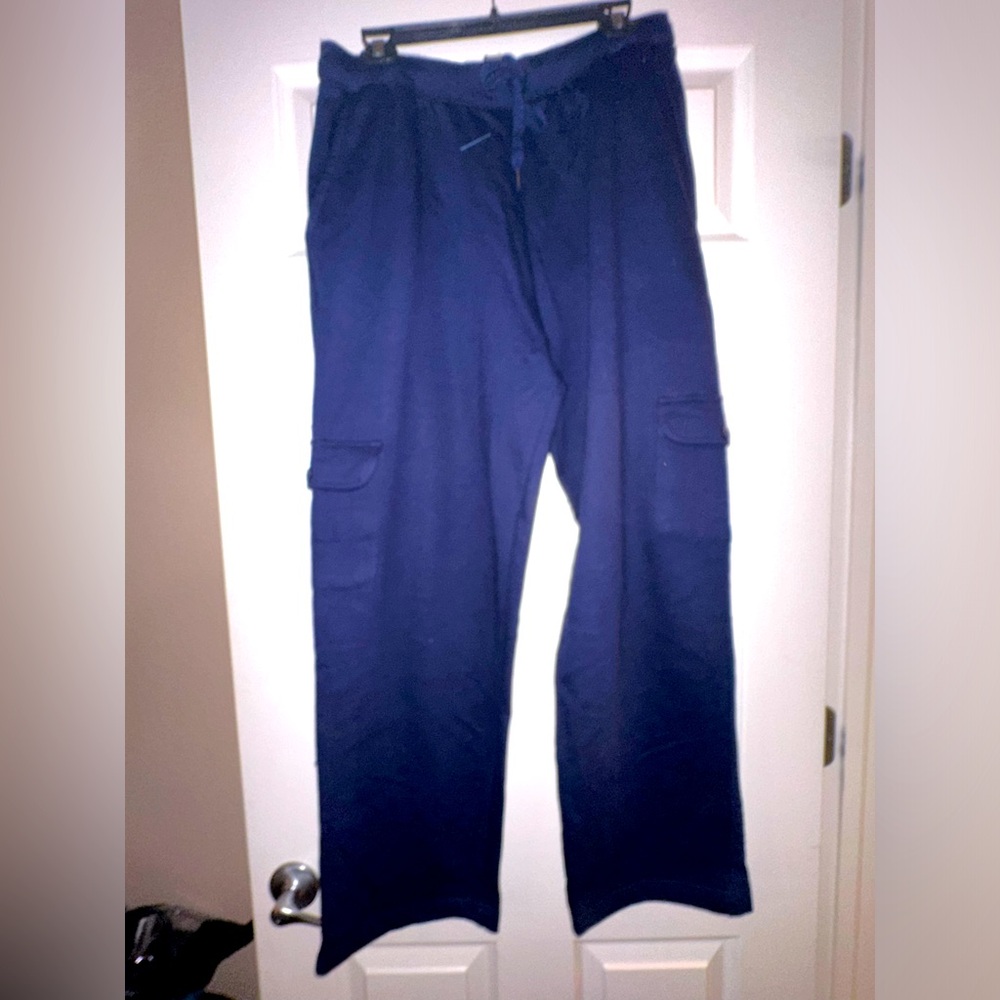 Woman Within Fleece-lined Cargo Style Pant